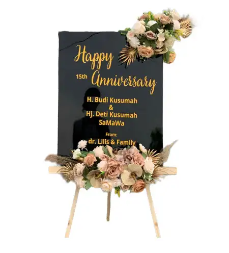 Papan Bunga Akrilik Tobuuha